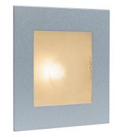 Firstlight 1131SS Wall & Step Light with Glass Cover (Satin Steel)