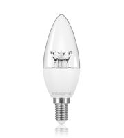 Integral Candle E14 470LM 5.5W 2700K Non-dimmable (Clear) 