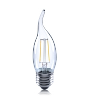 Integral Flame Tip 2W E27 LED Candle Lamp (Warm White)
