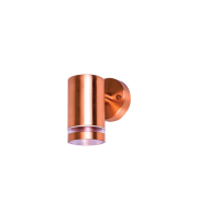 Integral Outdoor Stainless Steel Down Wall Light Ip65 1Xgu10 Copper