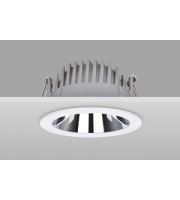 Integral Recessed Downlight 125MM 20W 3000K 65 Beam Dimmable White 