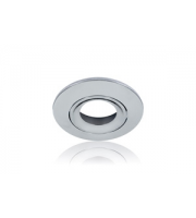 Integral Luxfire Fire Rated Tiltable Downlight Polished Chrome Bezel
