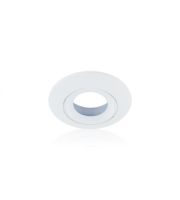 Integral Luxfire Fire Rated Tiltable Downlight White Bezel