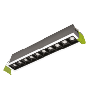 Integral Tracelux 20W 10 Light 4000K Recessed Linear Downlight Led 273Mm By 37Mm Cutout Without Driver