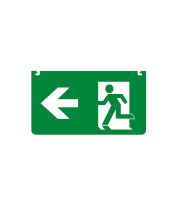 Integral Emergency Acc Legend Double Sided Left Or Right Arrow For Ilemes022 20m Exit Sign Integral