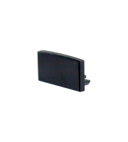 Integral Profile Endcap Without Cable Entry Black For Ilpfs048B And Ilpfs049B