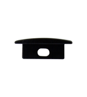 Integral Profile Endcap With Cable Entry Black For Ilpfr071B And Ilpfr072B