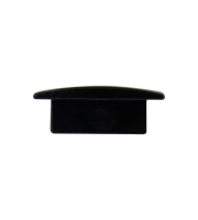 Integral Profile Endcap Without Cable Entry Black For Ilpfr071B And Ilpfr072B
