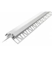 Integral Profile Corner Surface Mount 1M Frosted Diffuser Include 2 Endcaps