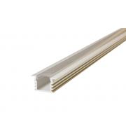 Integral Profile Recessed 2M Clear Slide In Diffuser 22 X 12.2Mm
