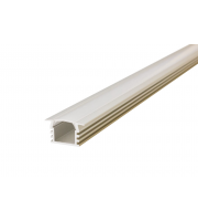 Integral Profile Recessed 2M Frosted Slide In Diffuser 22 X 12.2Mm