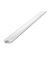 Integral Profile Recessed 2M Frosted Diffuser 23.2 X 7.9Mm Include 2 Endcaps And 4 Mounting Brackets