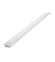 Integral Profile Ip65 Recessed 1M Frosted Diffuser Include 1M Plate 2 Endcaps