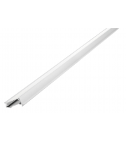 Integral Profile 70 Degree Recessed 1M Frosted Diffuser Include 2 Endcaps