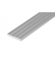 Integral Profile Aluminium Flat Plate Heat Sink 1m for 2 X 10mm Width Strip