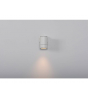 KSR Lighting Tulua GU10 Single Wall Light (White)