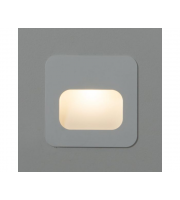KSR Lighting Foro Small 1.2W LED Recessed Wall Light (White) (White)