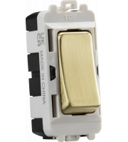 ML ACCESSORIES 20ax 2 Way Sp Grid Module - Brushed Brass