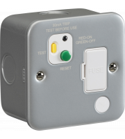 Knightsbridge 13a Rcd Protected Fused Spur Unit - 30ma (type A)