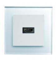 Retrotouch Crystal HDMI Socket (White PG)