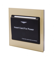 Retrotouch Energy Key Card Saver - (Gold/brass Acrylic)