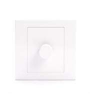 Retrotouch Simplicity Intelligent LED Dimmer Light Switch 1 Gang 2 Way (White)