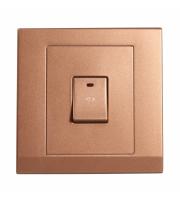 Retrotouch Simplicity 45A DP Switch with Neon (Bronze)