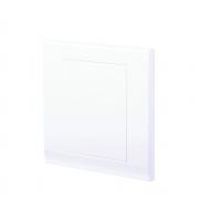 Retrotouch Simplicity 1 Gang Blank Plate (White)