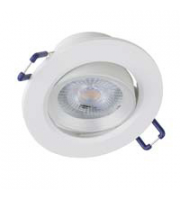Robus DEXTER 6W Directional Dimmable LED Downlight, IP20, 4000K, white																													Box Quantities of 48 only