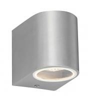 Saxby Lighting Doron 1lt IP44 35W Wall Light (Brushed Aluminium)