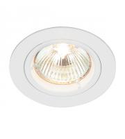 Saxby Lighting 52331  Cast Fixed Recessed Downlight (Gloss White)