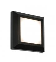 Saxby Lighting Severus Square Direct IP65 3W LED Guide Light (Black)