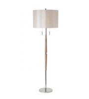 Endon Lighting Altesse Floor Lamp (Natural Wood)