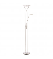 Lisbon Antique Brass Floor LED Lamp Light 20W Warm White Endon 61141