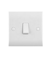 Saxby Lighting Curved Edge 20a 1g Dp Switch
