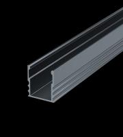 DTS 2 Metre Double Surface Mount LED Profile (Anthracite 7016)