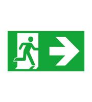 NET LED Bourne Right Arrow For Suspended Exit Sign 
