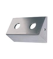 Collingwood Angled Double Bracket (Stainless Steel)