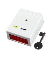 CQR Single Push Plastic Personal Alarm (White)