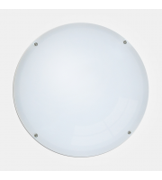 Eterna IP65 Circular Led Ceiling/wall Light With Pc (White)
