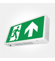 Eterna Self-test Led Emergency Exit Box Sign (White)