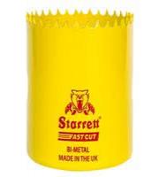 Starrett 41mm Fast Cut Bi Metal Hole Saw (Yellow)