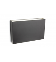 Firstlight 2805GP Midas Outdoor LED Resin Up And Down Wall Light In Graphite IP65
