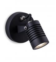 Firstlight 2831BK Veron IP65 LED Outdoor Wall Light (Black Finish)