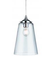 Firstlight 3727CH Seville Chrome and Glass Pendant