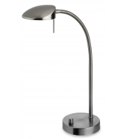 Firstlight 4926BS Milan LED Table Lamp (Brushed Steel)