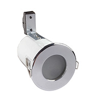 Robus RSF20165-03 GU/GZ10 Fire Rated Shower Downlight (Chrome)