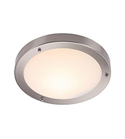 Saxby Lighting Portico Large IP44 60W (Brushed Chrome)