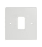 Schneider Electric GET Ultimate 1 Gang Cover Plate (Painted White)