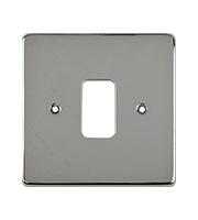 Schneider Electric GET Ultimate 1 Gang Cover Plate (Polished Chrome)